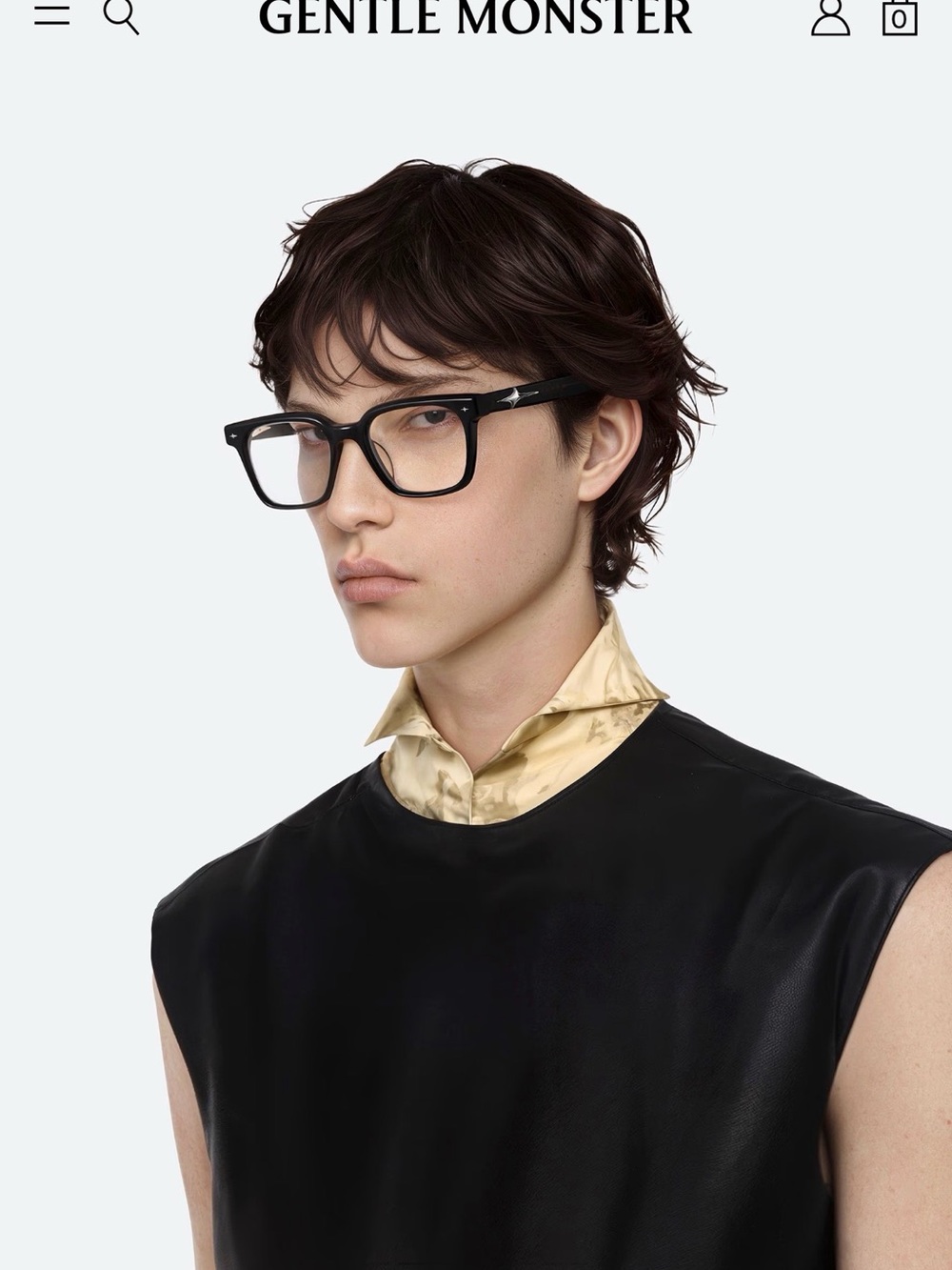 GENTLE MONSTER Black Glasses
